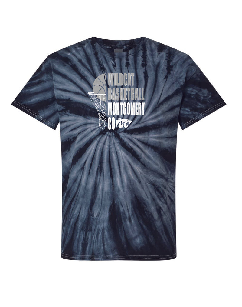 Montgomery County Basketball Tie Dye T-Shirt