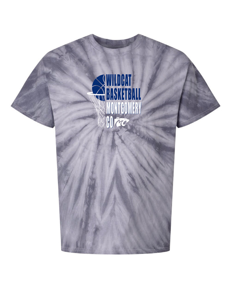 Montgomery County Basketball Tie Dye T-Shirt