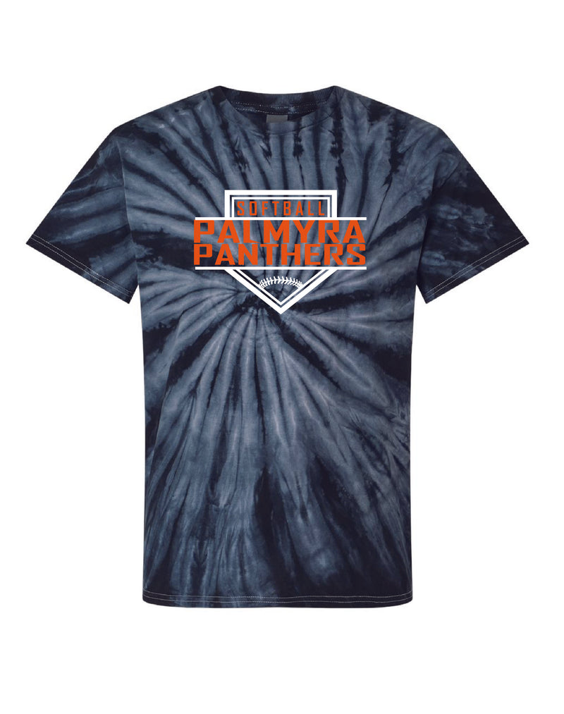 Palmyra Softball 2024 Tie Dye T-Shirt