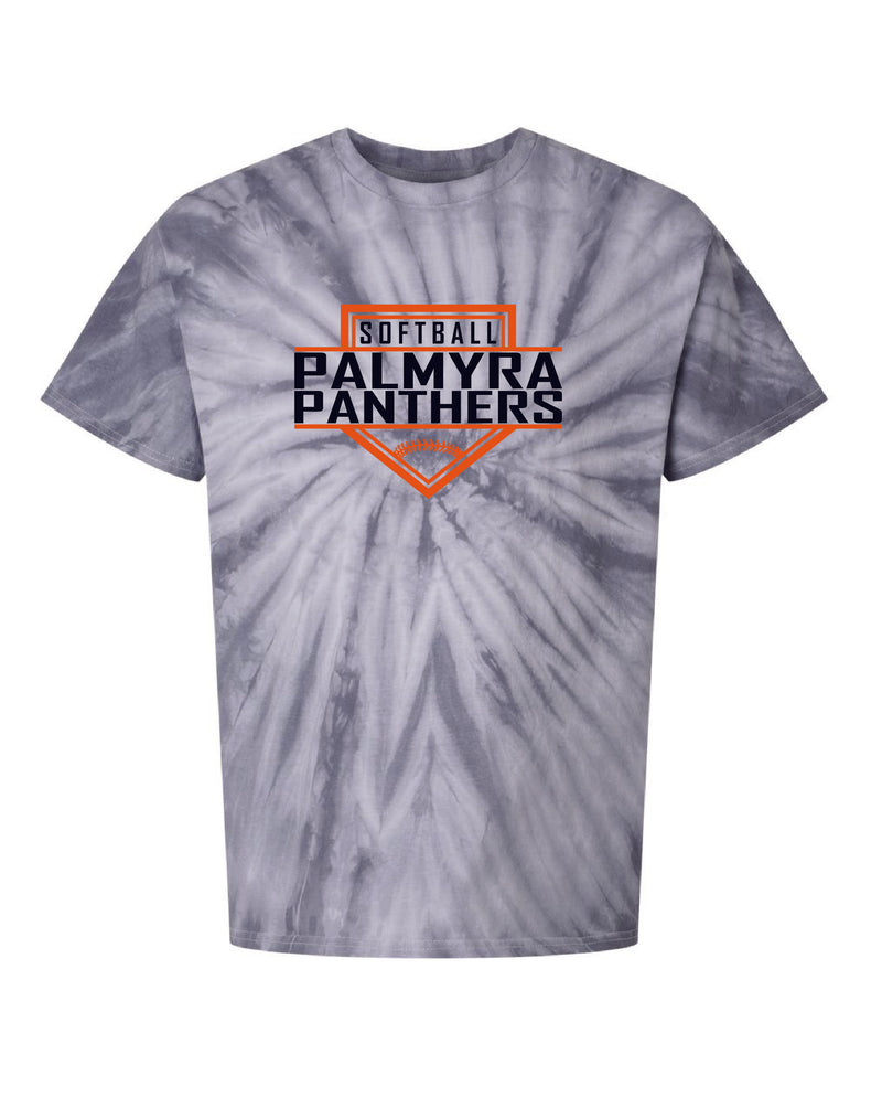 Palmyra Softball 2024 Tie Dye T-Shirt