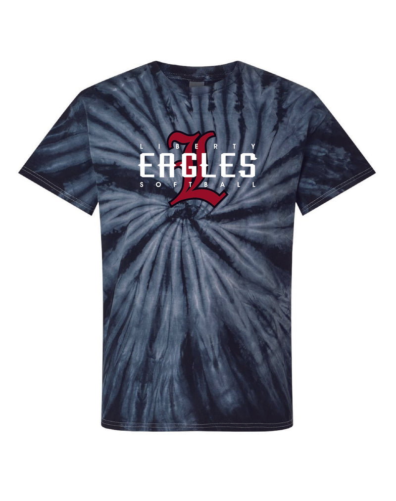 Liberty Softball 2024 Tie Dye T-Shirt