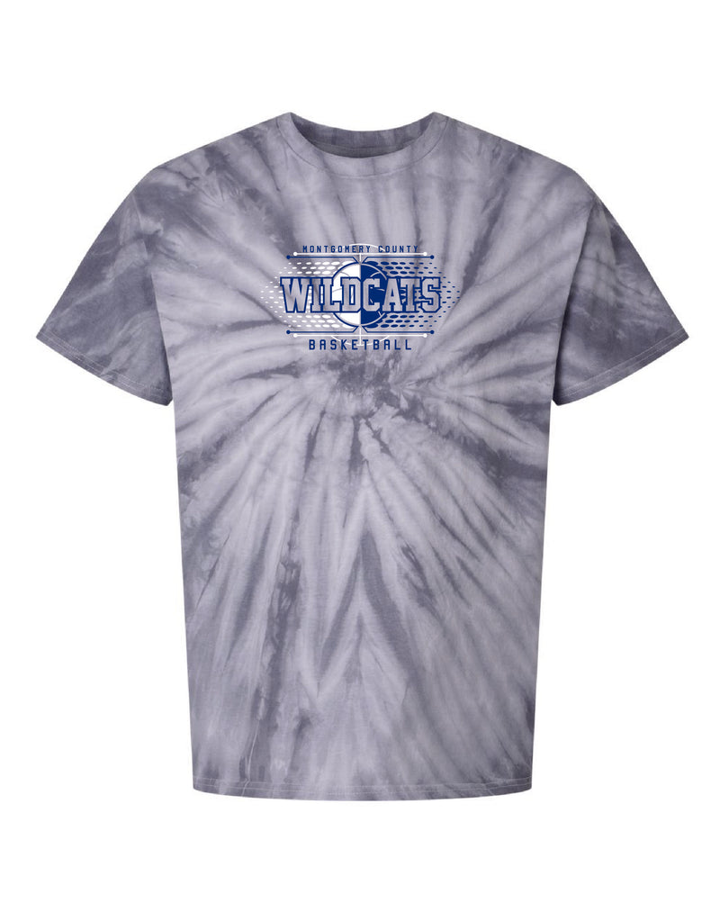 Montgomery County Basketball Tie Dye T-Shirt