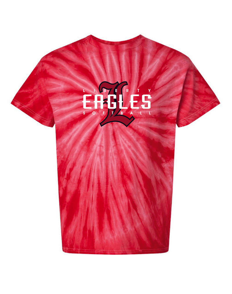 Liberty Softball 2024 Tie Dye T-Shirt