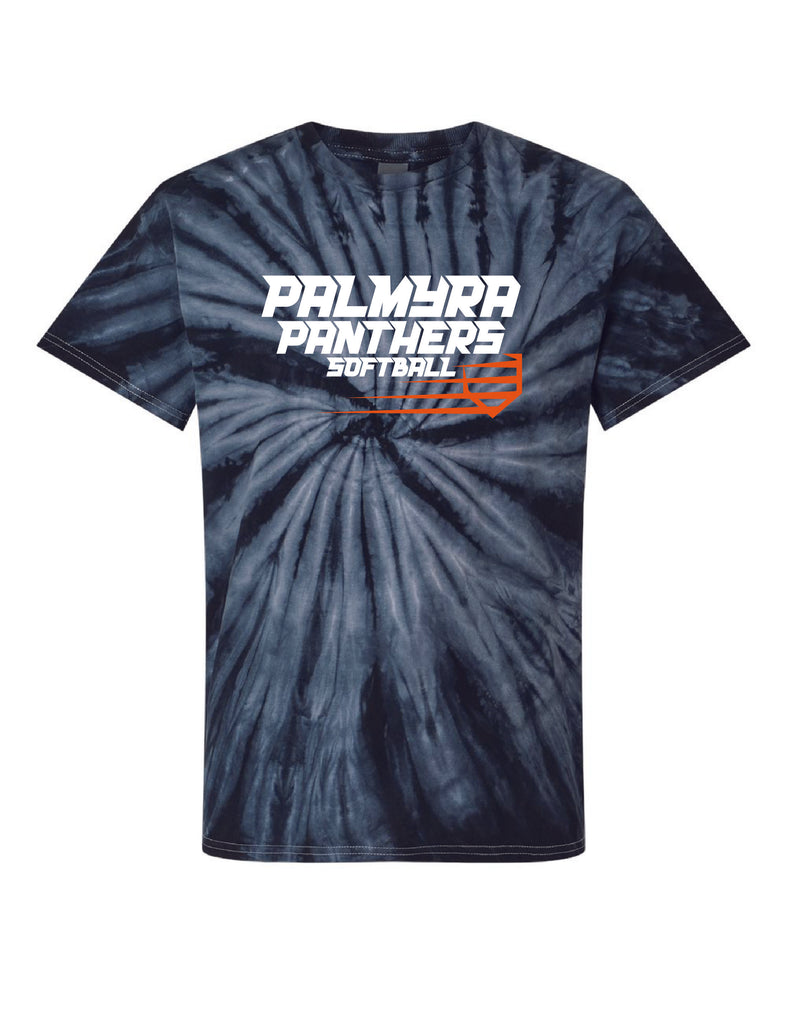 Palmyra Softball 2024 Tie Dye T-Shirt