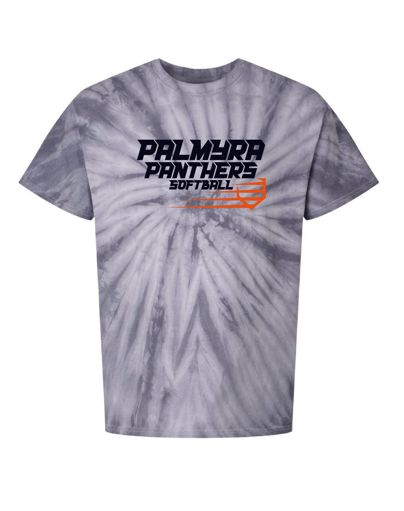 Palmyra Softball 2024 Tie Dye T-Shirt