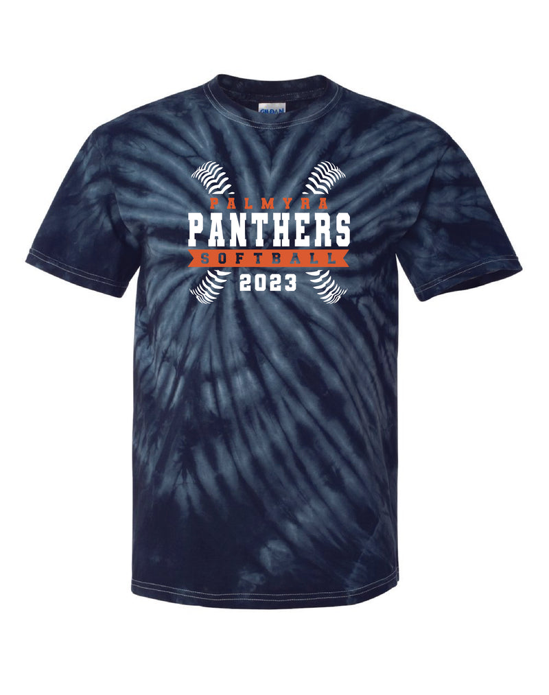 Palmyra Softball 2023 Tie-Dye T-Shirt
