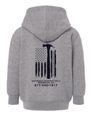 Dannehold Construction Toddler Fleece Hoodie