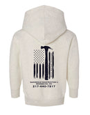 Dannehold Construction Toddler Fleece Hoodie