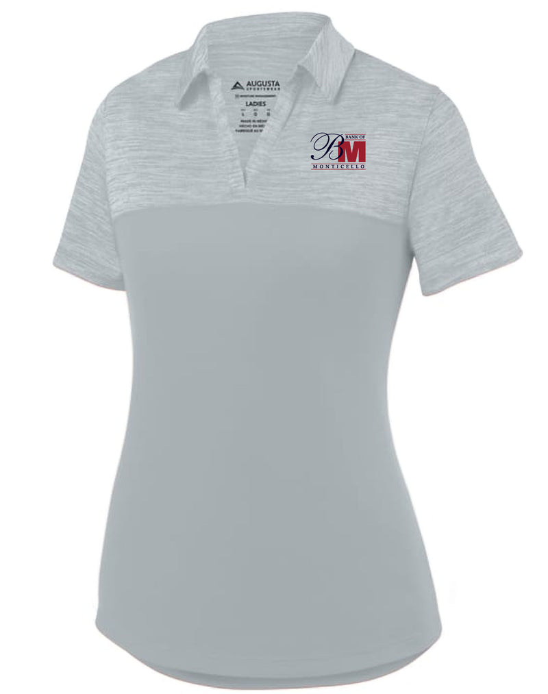 Bank of Monticello Tonal Heather Polo