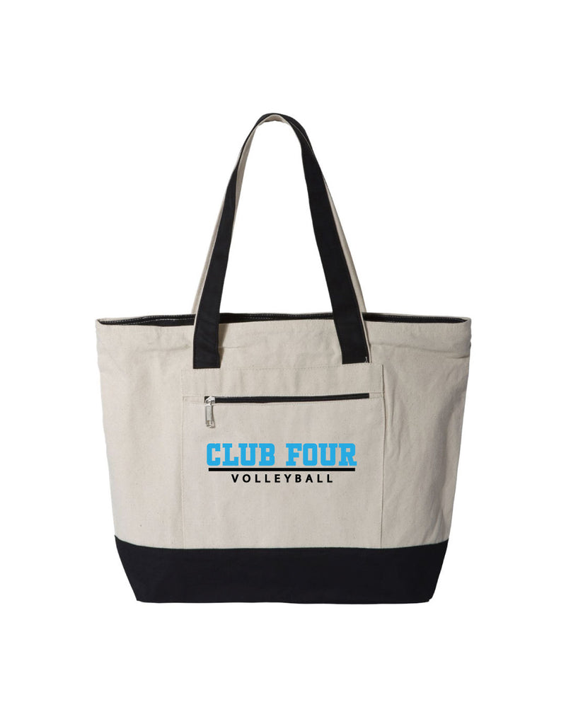 Club Four Volleyball 19L Tote Bag