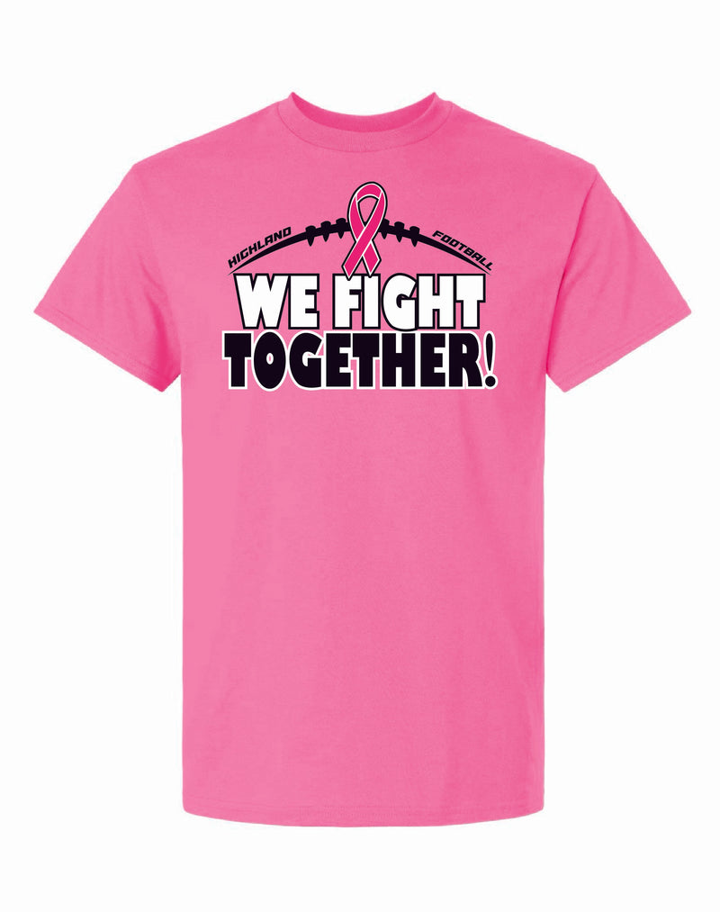 Highland Football Pink Night T-Shirt