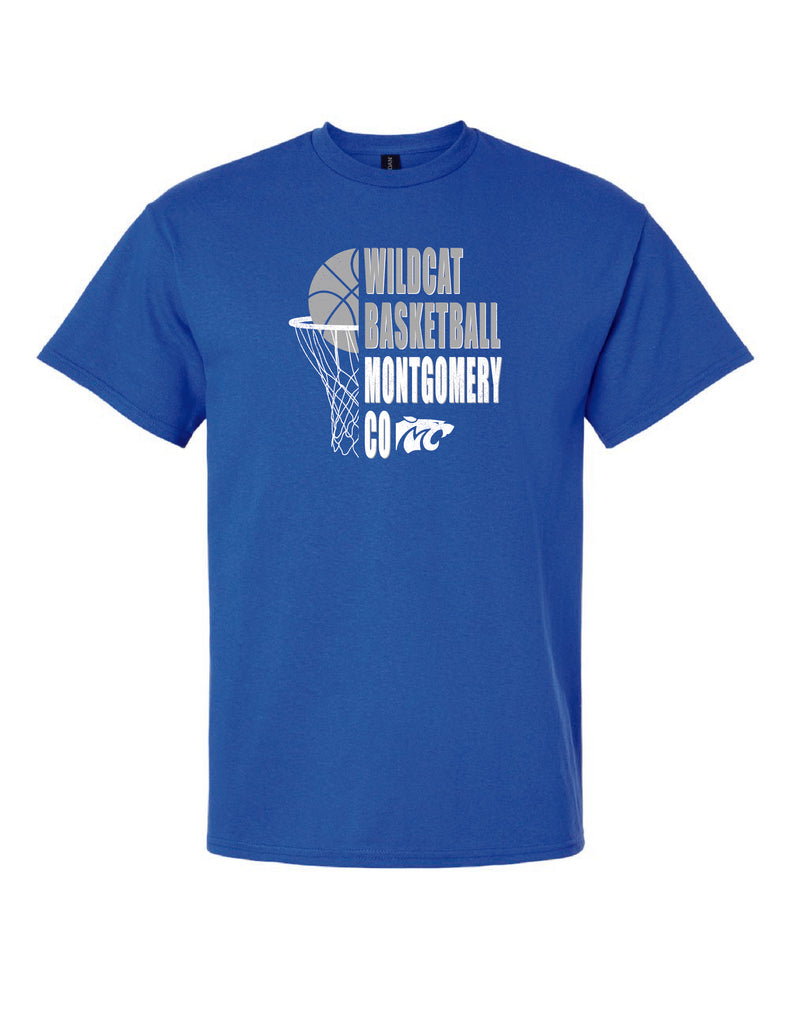 Montgomery County Basketball T-Shirt