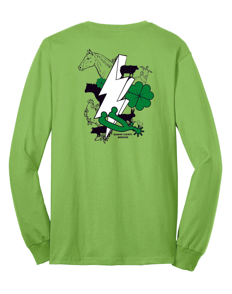 Silver Spurs 4H Long Sleeve T-Shirt