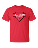 8U Legends Baseball 2024 T-Shirt