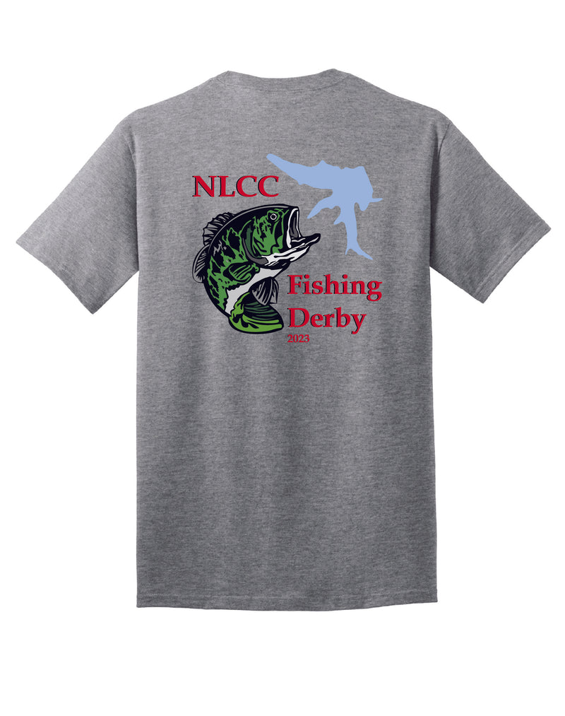 NLCC Fishing Derby 2023 Heather Grey T-Shirt
