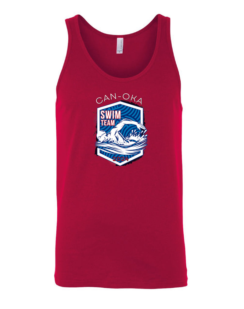 Can-Oka Swim Team 2024 Unisex Tank Top