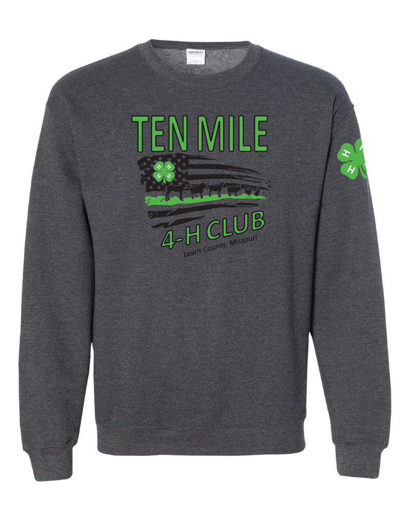 Ten Mile 4-H Crewneck Sweatshirt