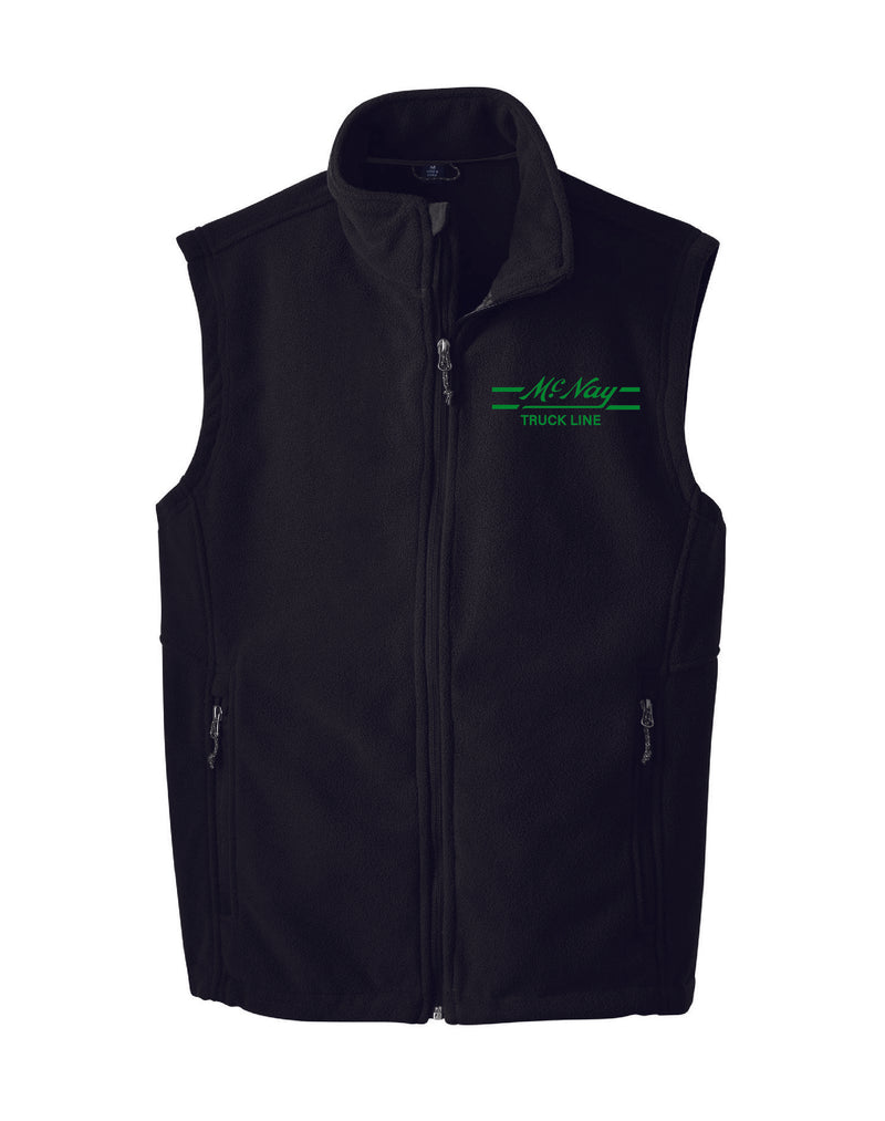 McNay Truck Line Fleece Vest