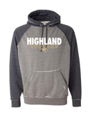 Highland Cougars Vintage Hooded Sweatshirt