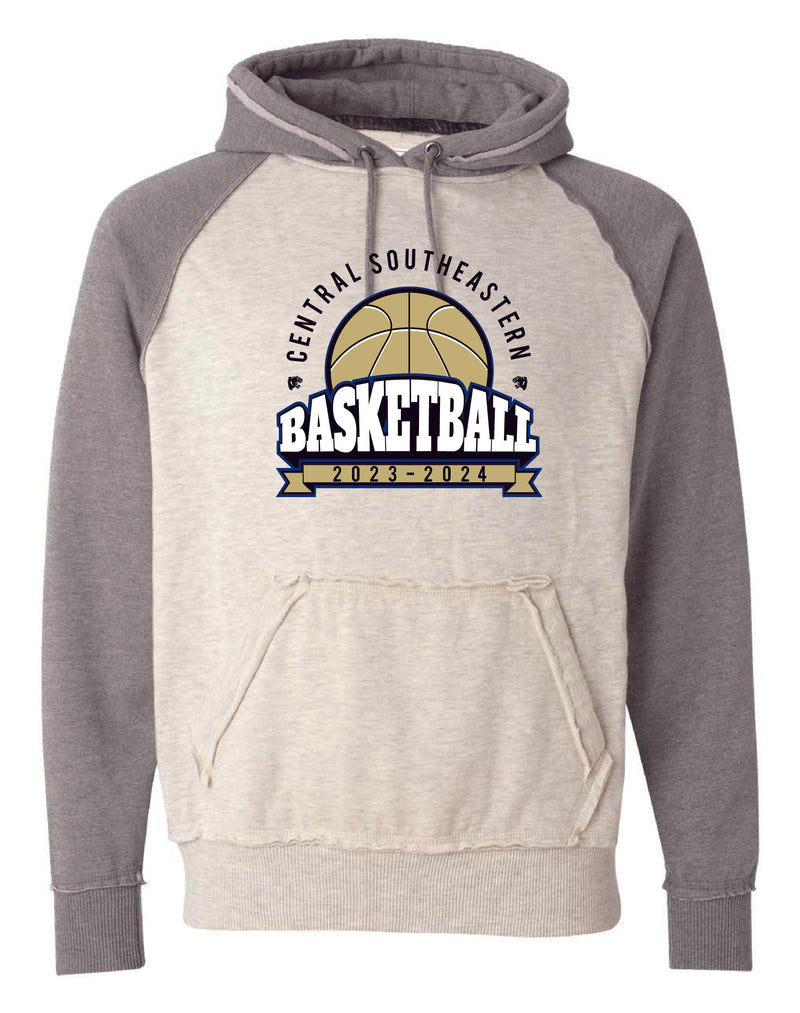 CSE Basketball 2023-2024 Vintage Hooded Sweatshirt