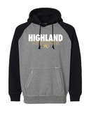 Highland Cougars Vintage Hooded Sweatshirt
