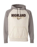 Highland Cougars Vintage Hooded Sweatshirt