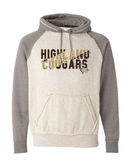 Highland Cougars Vintage Hooded Sweatshirt