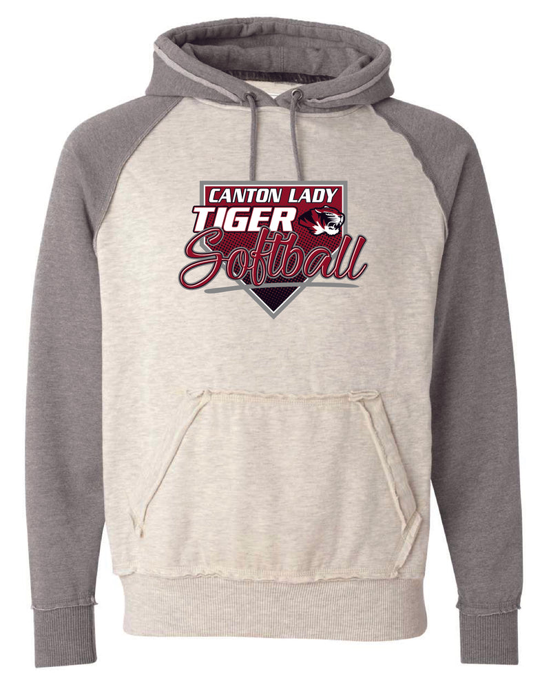 Canton Softball 2023 Vintage Hooded Sweatshirt