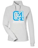 Club Four Volleyball 2026 Women's Waffle Cross-Neck Pullover