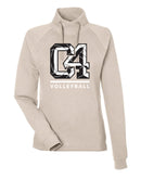 Club Four Volleyball 2026 Women's Waffle Cross-Neck Pullover