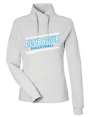 Club Four Volleyball 2026 Women's Waffle Cross-Neck Pullover