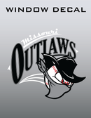 Missouri Outlaws 2025 Window Decal