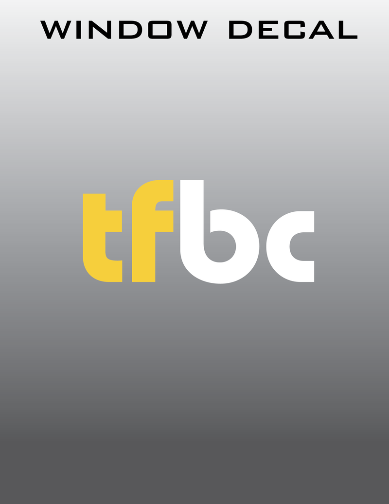 TFBC Logo Window Decal