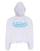 Club Four Volleyball 2026 Women's Cropped Maria Hoodie