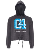Club Four Volleyball 2026 Women's Cropped Maria Hoodie