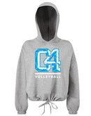 Club Four Volleyball 2026 Women's Cropped Maria Hoodie