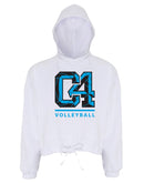 Club Four Volleyball 2026 Women's Cropped Maria Hoodie