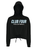 Club Four Volleyball 2026 Women's Cropped Maria Hoodie