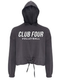 Club Four Volleyball 2026 Women's Cropped Maria Hoodie
