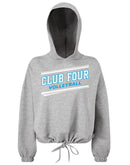 Club Four Volleyball 2026 Women's Cropped Maria Hoodie