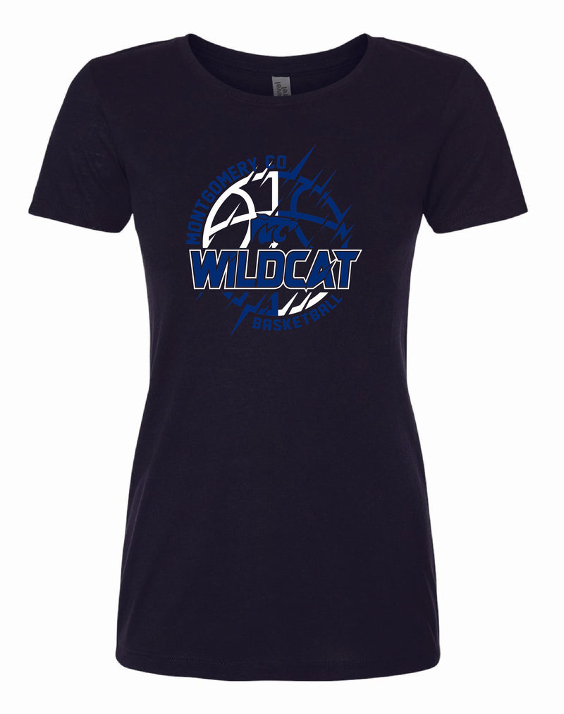 Montgomery County Basketball 2025 Women's Triblend tee