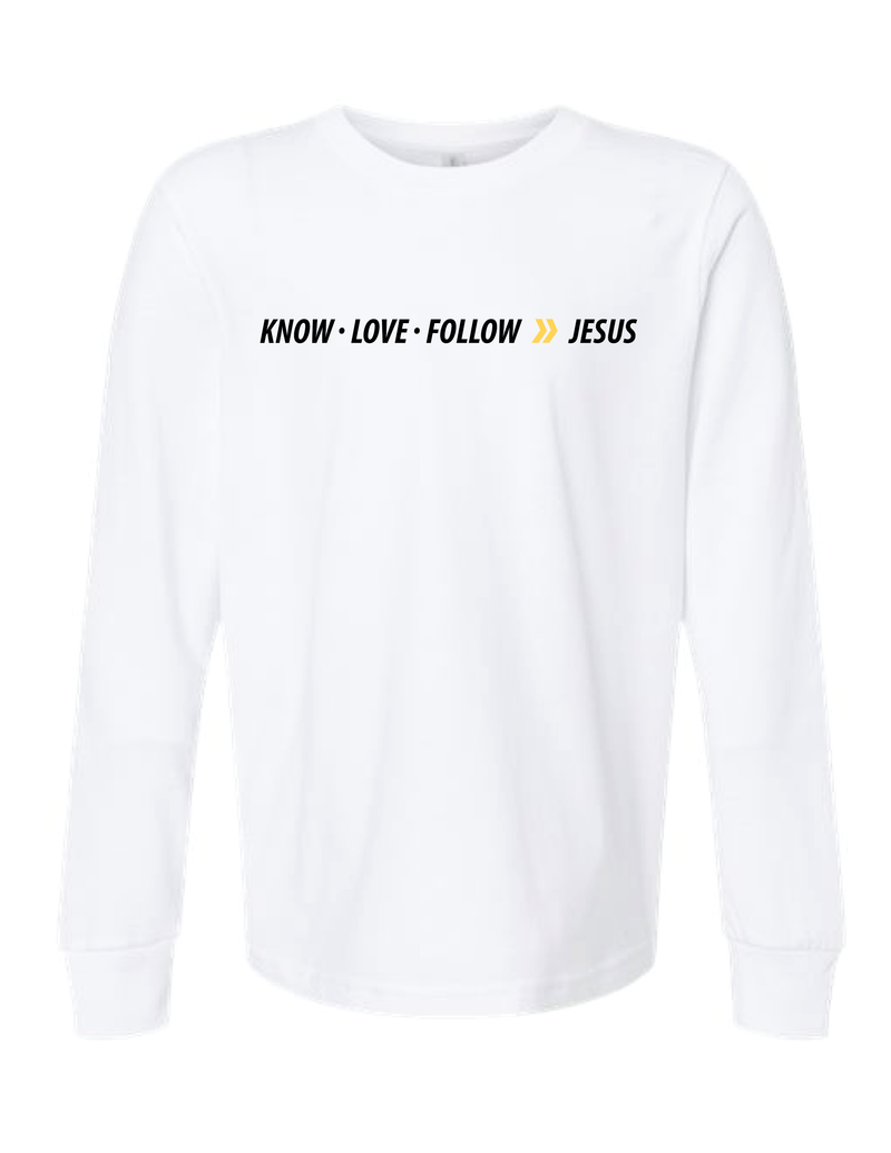 TFBC Mission Statement Youth Long Sleeve Tee