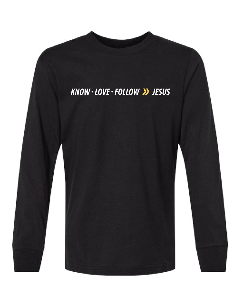 TFBC Mission Statement Youth Long Sleeve Tee