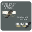 Highland Track & Field Drifit Tee