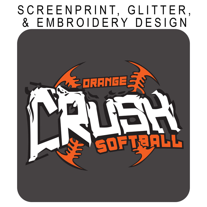 Orange Crush Softball 2023 Crewneck Sweatshirt