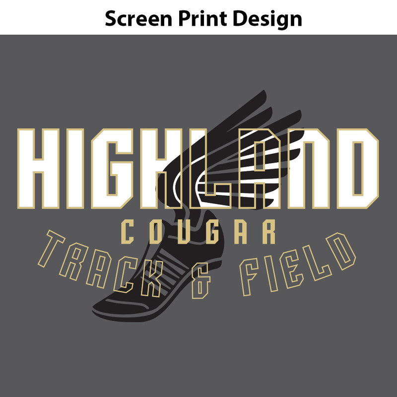 Highland Track & Field Colorblock Drifit Hoodie