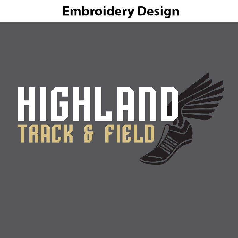 Highland Track & Field Full Zip Hooded Sweatshirt