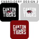Canton Tigers Full Zip Jacket