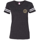 Highland Ladies V-Neck Vintage T-Shirt HHS Design