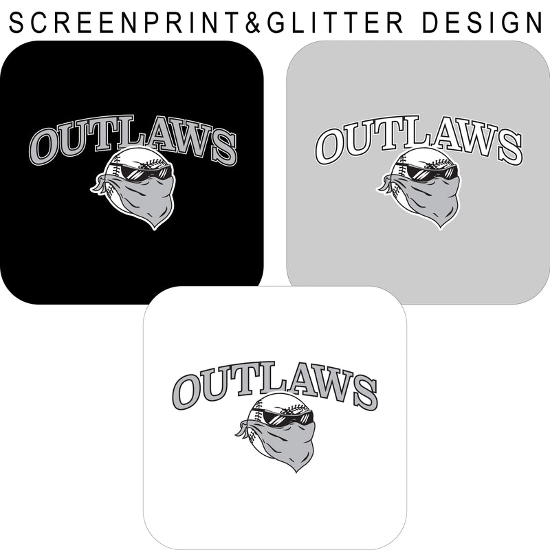 Outlaw Softball 2023 Ladies Low Key Pullover